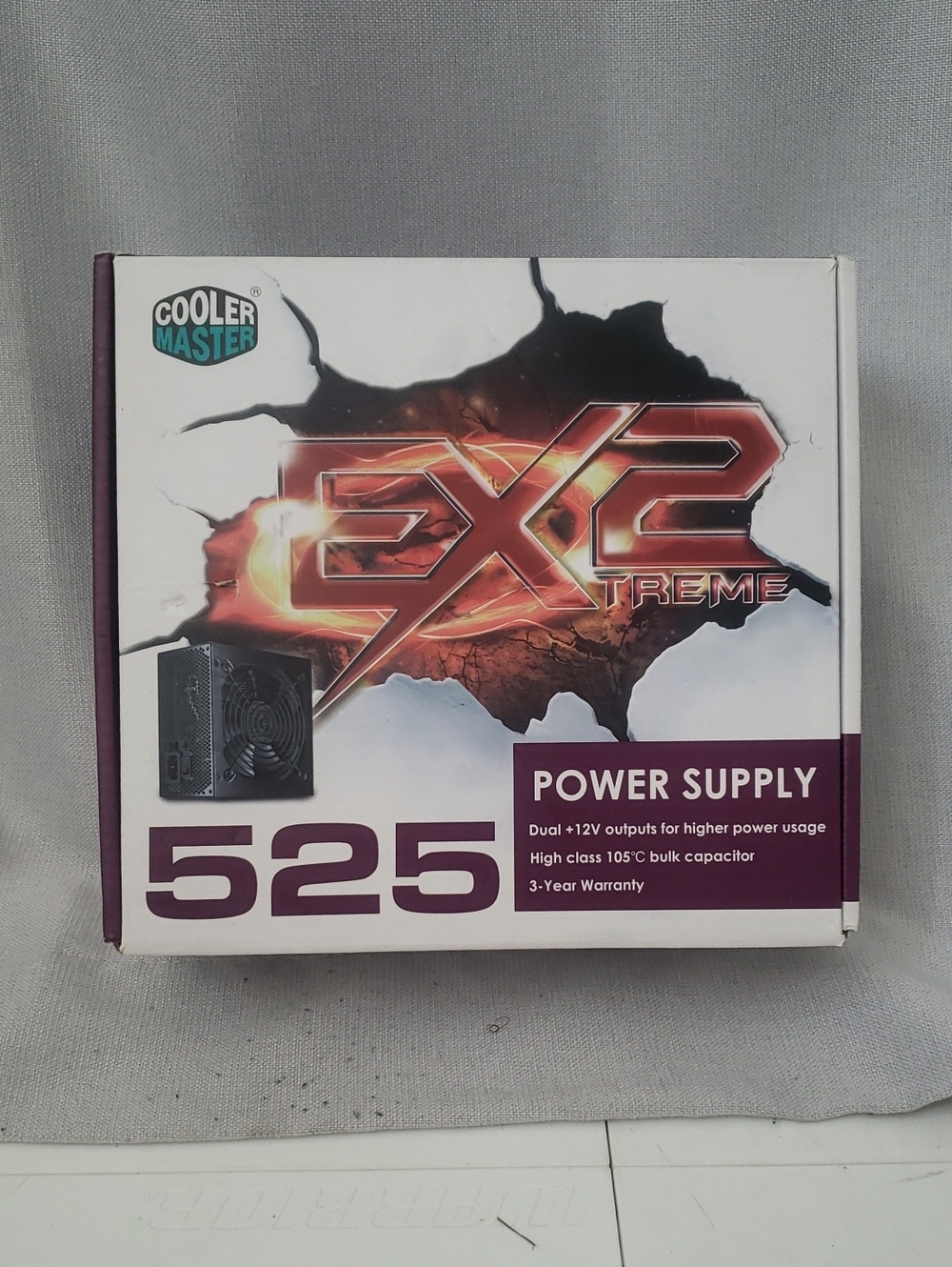 NEW Unopened Cooler Master Extreme EX2 525 Power Supply